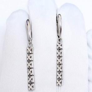 Серебряные серьги ЮЗ Корона КС-С6105 фото