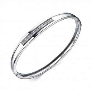 Серебряный браслет ЮЗ Корона с фианитом КС-бр4214 фото