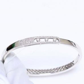 Серебряный браслет ЮЗ Корона с фианитом КС-бр6024 фото