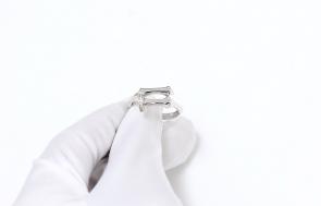 Серебряное кольцо ЮЗ Корона с фианитом КС-к4978 фото