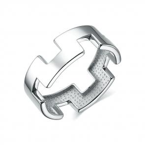 Серебряное кольцо ЮЗ Корона КС-к5010 фото