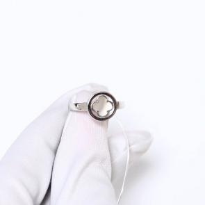 Серебряное кольцо ЮЗ Корона с перламутром КС-к5069V563 фото