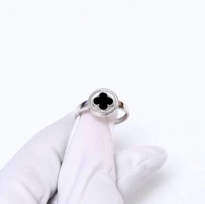 Серебряное кольцо ЮЗ Корона с ониксом КС-к5069V79 фото