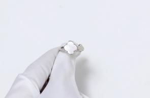 Серебряное кольцо ЮЗ Корона с перламутром КС-к5071V563 фото