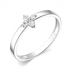 Серебряное кольцо ЮЗ Корона с фианитом КС-к5072 фото