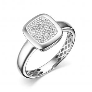 Серебряное кольцо ЮЗ Корона с фианитом КС-к5403 фото