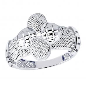 Серебряное кольцо ЮЗ Корона КС-к5838 фото