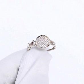 Серебряное кольцо ЮЗ Корона с фианитом КС-к5846 фото