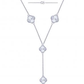 Серебряное колье ЮЗ Корона КС-ко6045-3 фото