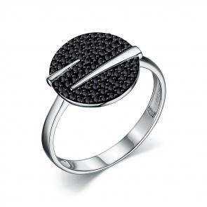 Серебряное кольцо ЮЗ Корона с фианитом КС-кч4251 фото