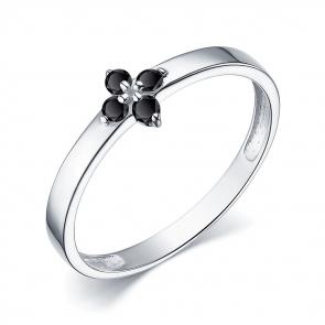 Серебряное кольцо ЮЗ Корона с фианитом КС-кч5072 фото