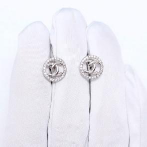 Серебряные серьги ЮЗ Корона с фианитом КС-с4643 фото