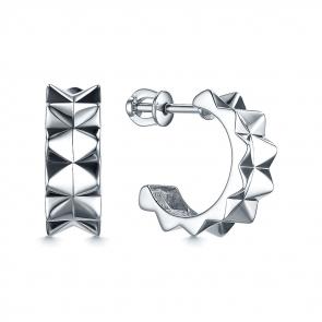 Серебряные серьги ЮЗ Корона КС-с5005 фото