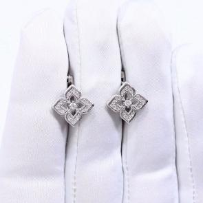 Серебряные серьги ЮЗ Корона с фианитом КС-с5713 фото