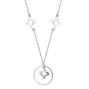 Серебряное колье ЮЗ Корона КС-ст0238 фото