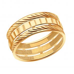 Золотое кольцо Красносельский ювелир Кд4158 фото