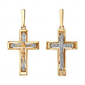 Золотая подвеска Александра Кр116сбк фото