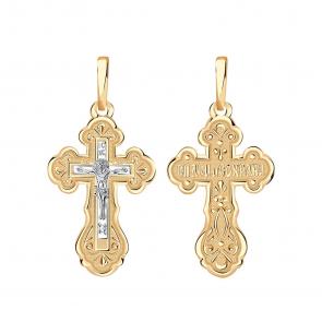 Золотая подвеска Александра Кр124сбк фото