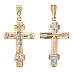 Золотая подвеска Александра Кр244сбк фото