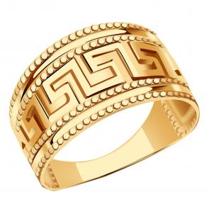 Золотое кольцо МАГНАТ М012716 фото