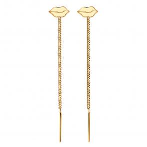 Золотые серьги МАГНАТ М19003 фото