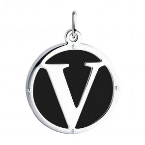 Серебряная подвеска МАГНАТ с фианитом М33101001177 фото