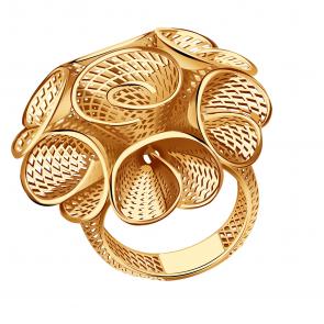 Золотое кольцо МАГНАТ М50033 фото