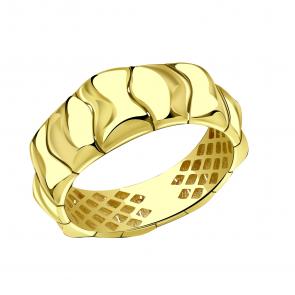 Кольцо из лимонного золота МАГНАТ М50039Л фото