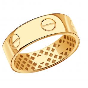 Золотое кольцо МАГНАТ М50107 фото