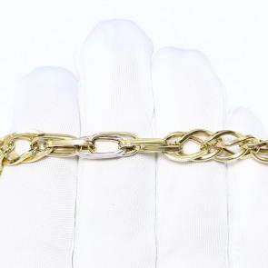 Браслет плетение Фантазийное из лимонного золота МАГНАТ М7113Л фото