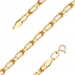 Золотая цепь плетение Фантазийное МАГНАТ М8028 фото