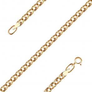 Золотая цепь плетение Бисмарк МАГНАТ М8040200 фото