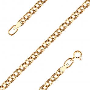 Золотая цепь плетение Бисмарк МАГНАТ М8050200П фото