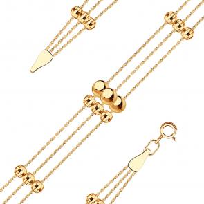 Золотой браслет МАГНАТ М9035623 фото