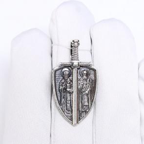 Подвеска из черненого серебра Высоковы 585 МД-3-Ч фото