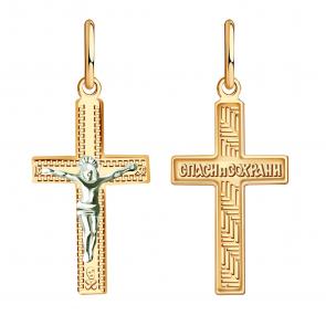 Золотая подвеска МАГНАТ МК-1019 фото