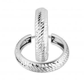 Серебряные серьги МАГНАТ МСА021014 фото