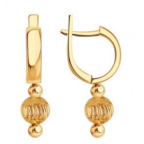 Золотые серьги МЦЗ МЦЗ03607 фото