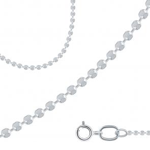 Цепь плетение Перлина из белого золота МЦЗ МЦЗ8150307Р фото
