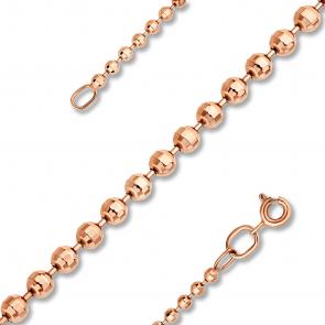 Золотая цепь плетение Перлина МЦЗ МЦЗ8250307 фото