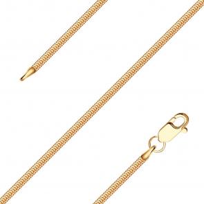 Золотая цепь плетение Снейк (Тонда) TALANT НЦ12-078-50 фото