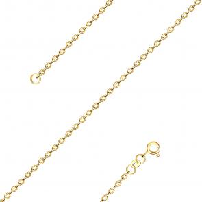 Цепь плетение Якорное из лимонного золота TALANT НЦ15-053-50 фото