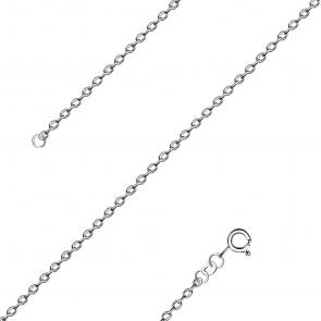 Цепь плетение Якорное из белого золота TALANT НЦ18-0533-50 фото