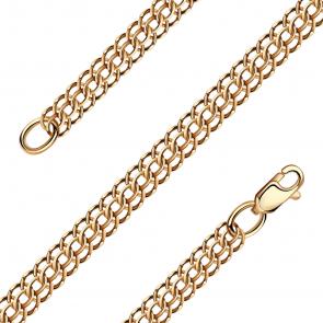 Золотой браслет плетение Питон Красносельский ювелир П-050-Б фото