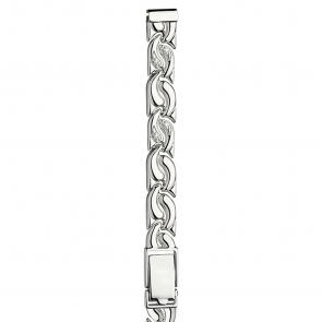 Серебряный браслет для часов Platinor-Чайка с фианитом П016004 фото