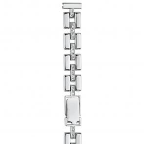 Серебряный браслет для часов Platinor-Чайка с фианитом П036580 фото