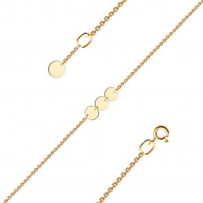 Золотой браслет на ногу Красносельский ювелир П2375 фото