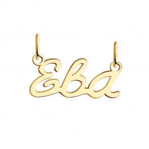 Золотая подвеска Ева Красносельский ювелир ПШ0474Ева фото