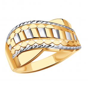 Золотое кольцо Красносельский ювелир РАКд736-4123 фото