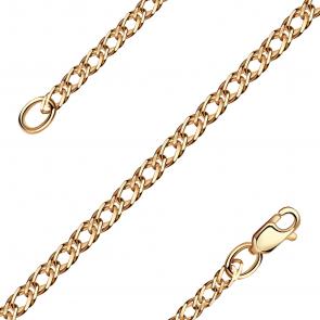 Золотой браслет плетение Двойной Ромб Красносельский ювелир РД-050-Б фото